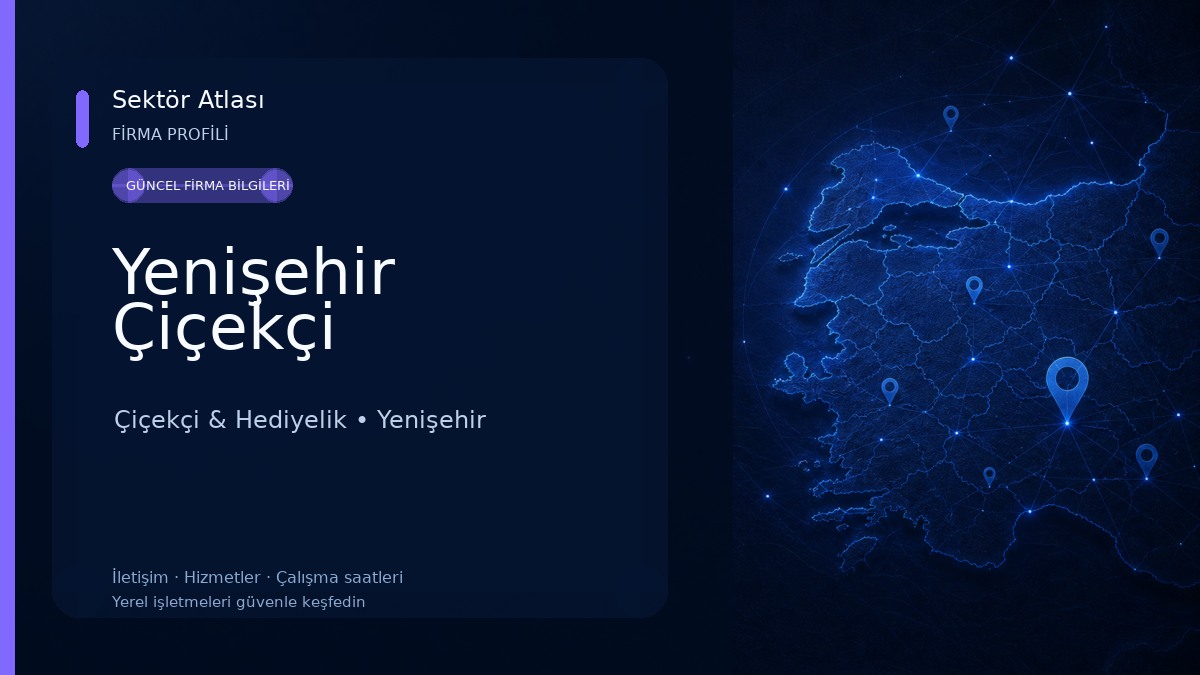 Yenişehir Çiçekçi 