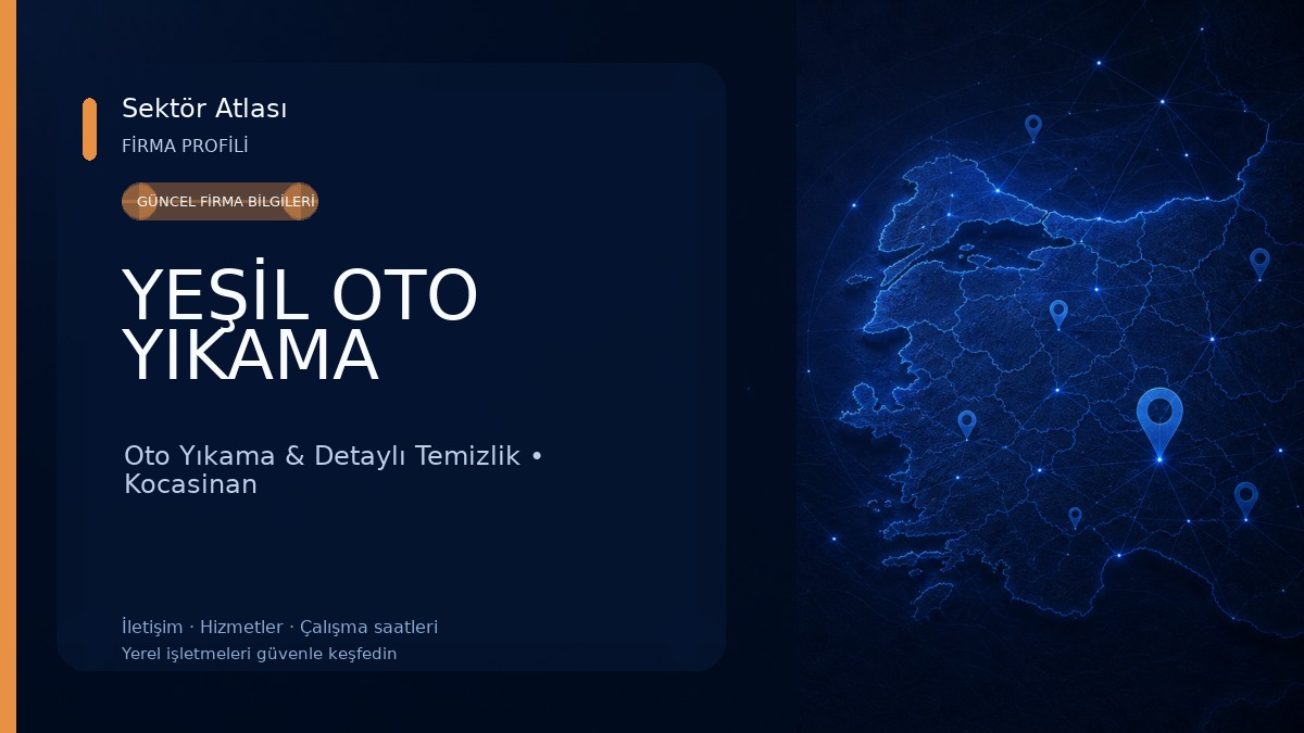 YEŞİL OTO YIKAMA Oto Yıkama & Detaylı Temizlik