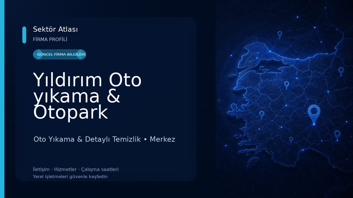 Yıldırım Oto yıkama & Otopark 