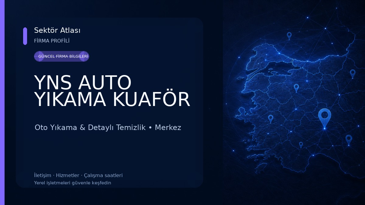 YNS AUTO YIKAMA KUAFÖR Oto Yıkama & Detaylı Temizlik