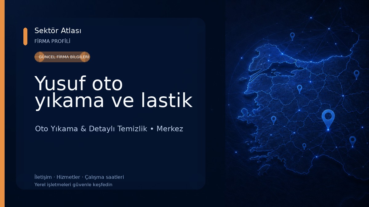 Yusuf oto yıkama ve lastik 