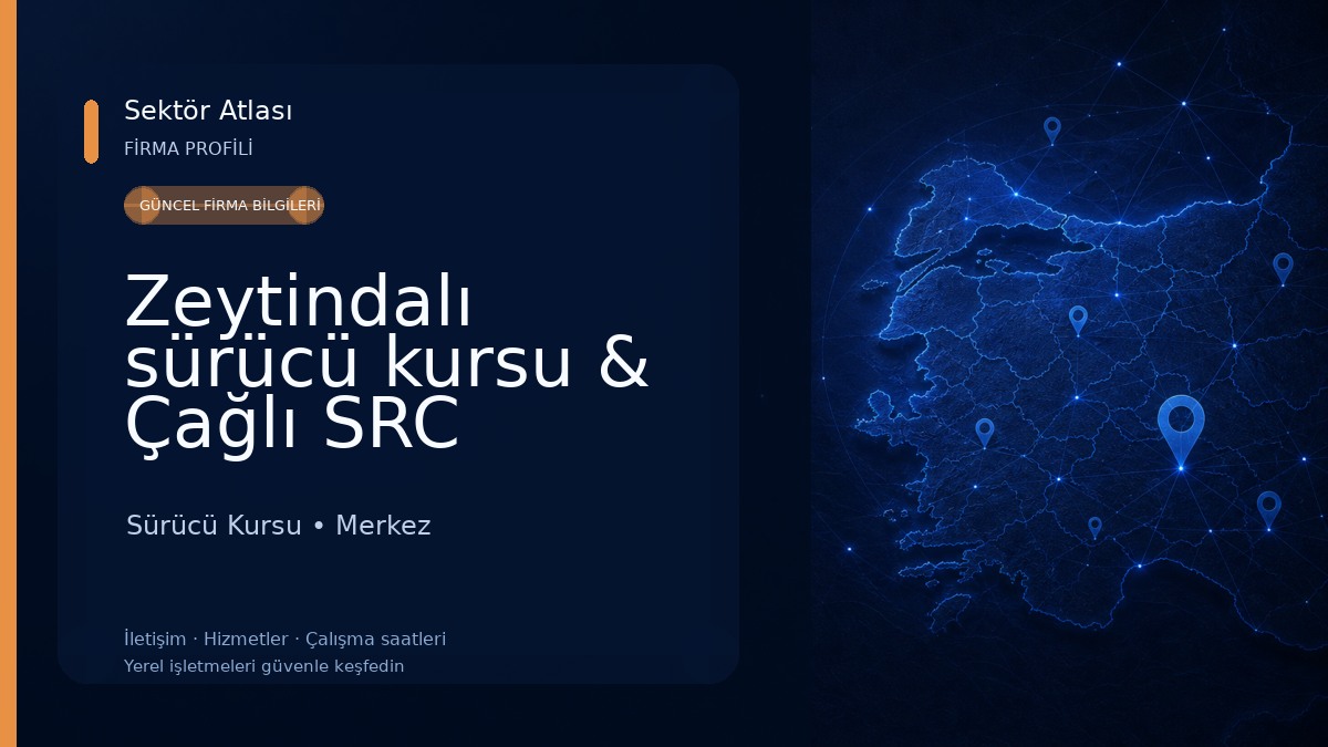 Zeytindalı sürücü kursu & Çağlı SRC Sürücü Kursu
