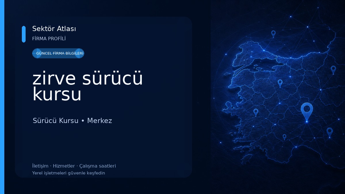 zirve sürücü kursu 